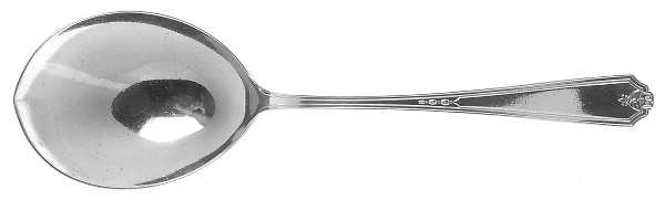 Vanity Fair (Silverplate, 1923) Solid Salad Serving Spoon