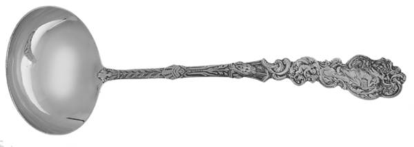 Versailles (Sterling, 1888, No Monograms) Large Solid Soup Ladle
