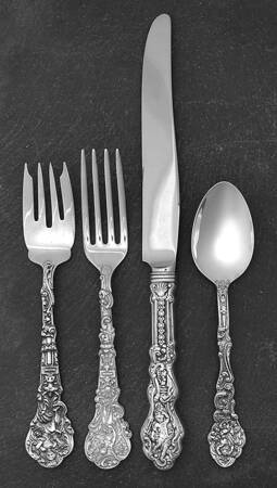 Versailles (Sterling, 1888, No Monograms) 32  Piece Estate Set
