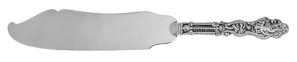Versailles (Sterling, 1888, No Monograms) Large Hollow Handle Ice Cream Slicer Sterling Bld