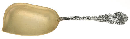Versailles (Sterling, 1888, No Monograms) Solid Fried Oyster Server