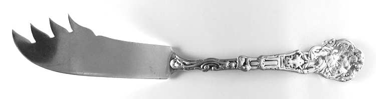 Versailles (Sterling, 1888, No Monograms) Solid Serving Cheese Knife