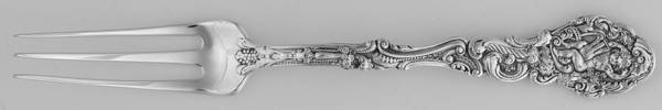 Versailles (Sterling, 1888, No Monograms) Fork-Cheese