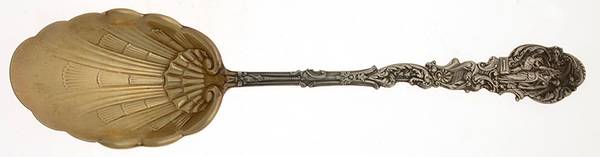 Versailles (Sterling, 1888, No Monograms) Oversize Solid Salad Serving Spoon