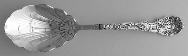 Versailles (Sterling, 1888, No Monograms) Solid Salad Serving Spoon