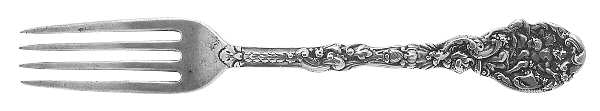 Versailles (Sterling, 1888, No Monograms) Solid Youth Tea Fork