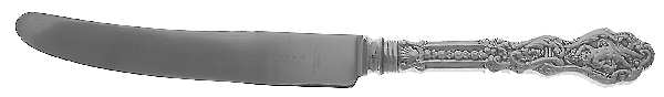 Versailles (Sterling, 1888, No Monograms) New French Hollow Knife with Bolster