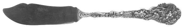 Versailles (Sterling, 1888, No Monograms) Flat Handle Master Butter Knife