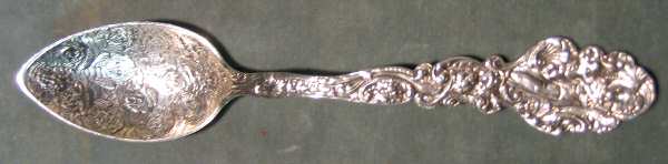 Versailles (Sterling, 1888, No Monograms) Teaspoon with Decorated Bowl