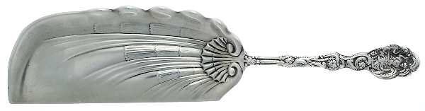 Versailles (Sterling, 1888, No Monograms) Large Flat Handle Crumb Knife/Crumber