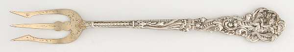 Versailles (Sterling, 1888, No Monograms) Olive Fork
