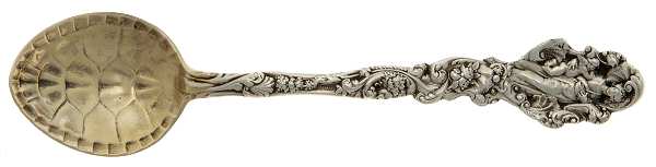 Versailles (Sterling, 1888, No Monograms) Small Individual Terrapin Spoon