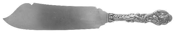 Versailles (Sterling, 1888, No Monograms) Solid Ice Cream Slicer