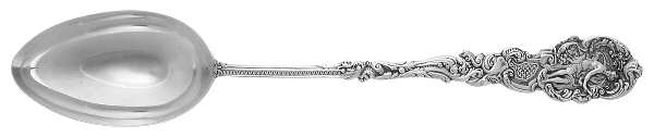Versailles (Sterling, 1888, No Monograms) Gravy/Dressing Spoon with Button