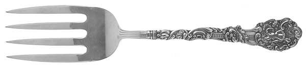Versailles (Sterling, 1888, No Monograms) Solid Serving Fork