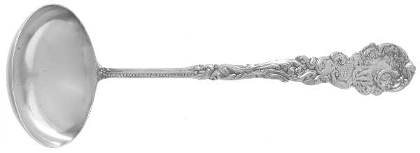 Versailles (Sterling, 1888, No Monograms) Oyster Ladle Solid Piece