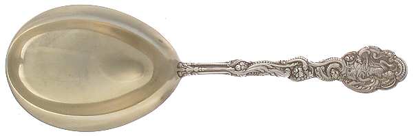 Versailles (Sterling, 1888, No Monograms) Small Solid Berry/Casserole Spoon