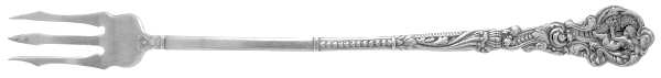 Versailles (Sterling, 1888, No Monograms) Long Handle Pickle/Olive Fork