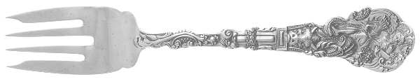 Versailles (Sterling, 1888, No Monograms) Individual Salad Fork