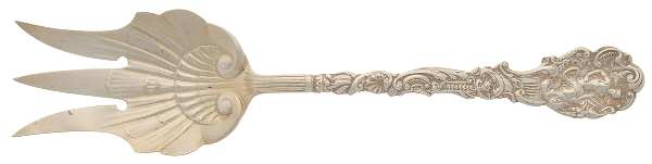 Versailles (Sterling, 1888, No Monograms) Solid Salad Serving Fork