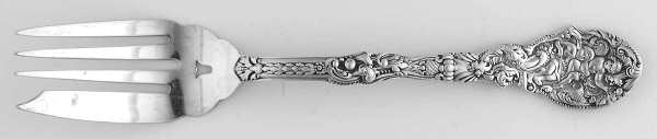 Versailles (Sterling, 1888, No Monograms) Pastry Fork