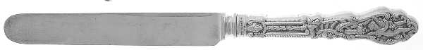 Versailles (Sterling, 1888, No Monograms) Blunt Hollow Knife with Bolster