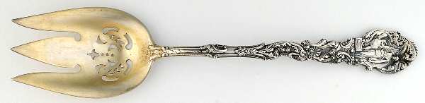Versailles (Sterling, 1888, No Monograms) Oversize Solid Salad Serving Fork