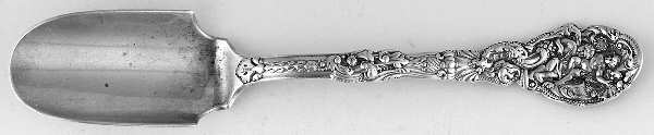 Versailles (Sterling, 1888, No Monograms) Solid Cheese Scoop