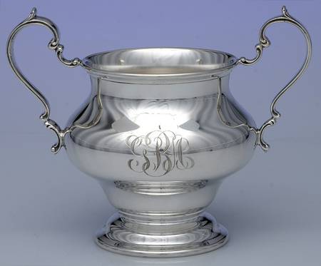 Victorian-Plain (Sterling, Hollowware) Sugar Bowl No Lid