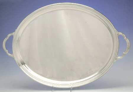 Victorian-Plain (Sterling, Hollowware) 21" Waiter Tray