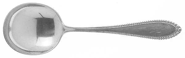 Virginia (Sterling, 1890) Round Bowl Soup Spoon (Cream Soup)