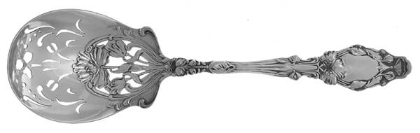 Virginiana (Sterling, 1904-1905, No Monograms) Ice Serving Spoon Large