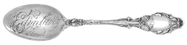 Virginiana (Sterling, 1904-1905, No Monograms) Souvenir Spoon (Teaspoon)