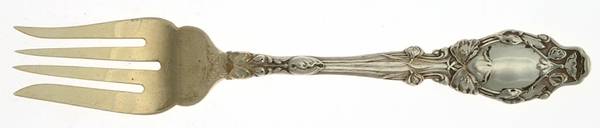 Virginiana (Sterling, 1904-1905, No Monograms) Individual Salad Fork