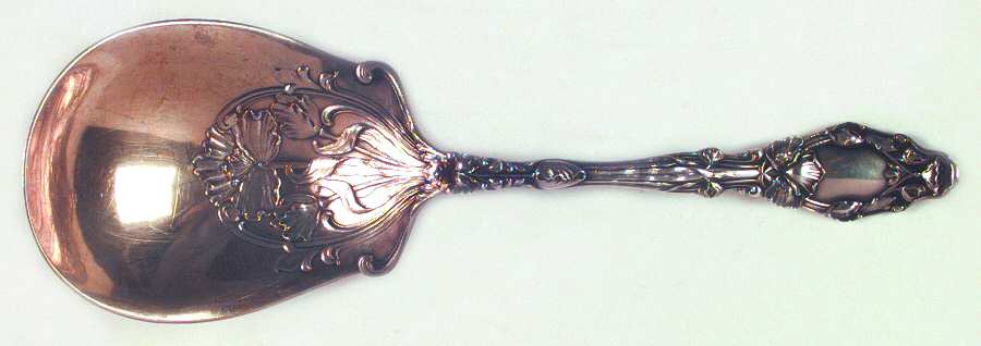 Virginiana (Sterling, 1904-1905, No Monograms) Small Solid Berry/Casserole Spoon