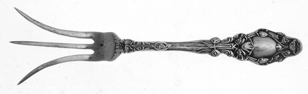 Virginiana (Sterling, 1904-1905, No Monograms) Lemon Fork