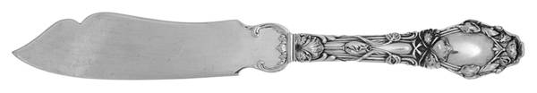 Virginiana (Sterling, 1904-1905, No Monograms) Individual Solid Fish Knife