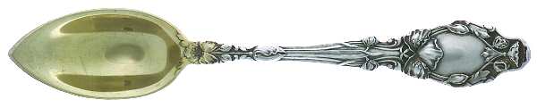 Virginiana (Sterling, 1904-1905, No Monograms) Fruit/Orange Spoon