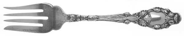 Virginiana (Sterling, 1904-1905, No Monograms) Individual Salad Fork