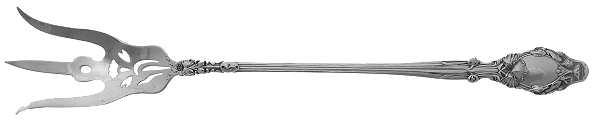 Virginiana (Sterling, 1904-1905, No Monograms) Large Lettuce Serving Fork