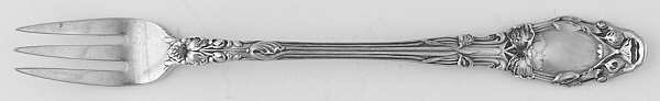 Virginiana (Sterling, 1904-1905, No Monograms) Oyster Fork