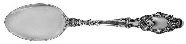Virginiana (Sterling, 1904-1905, No Monograms) Dessert/Oval Soup Spoon