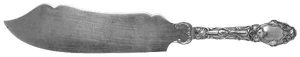 Virginiana (Sterling, 1904-1905, No Monograms) Solid Ice Cream Slicer