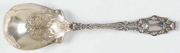 Virginiana (Sterling, 1904-1905, No Monograms) Large Jelly Spoon