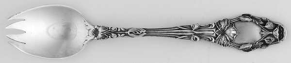 Virginiana (Sterling, 1904-1905, No Monograms) Large Individual Terrapin Fork