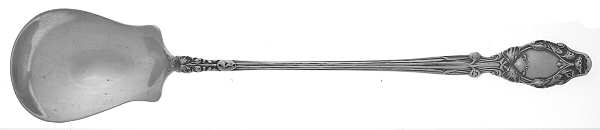 Virginiana (Sterling, 1904-1905, No Monograms) Large Lettuce Serving Spoon