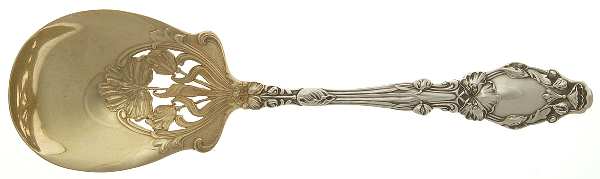 Virginiana (Sterling, 1904-1905, No Monograms) Solid Salad Serving Spoon