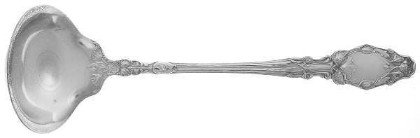 Virginiana (Sterling, 1904-1905, No Monograms) Small Solid Soup Ladle