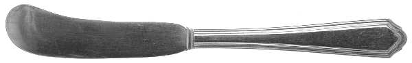 Washington Irving (Silverplate, 1923-1927) Flat Handle Butter Spreader