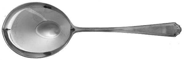 Washington Irving (Silverplate, 1923-1927) Solid Smooth Casserole Spoon